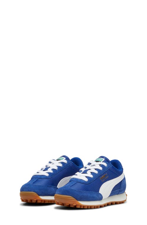 PUMA Kids' Easy Rider Sneaker in Clyde Royal-Puma White 