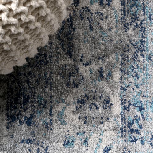 Jonathan Y Indhira Ornate Medallion Persian Area Rug In Blue/gray
