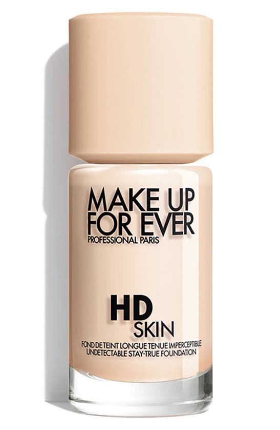 Make Up For Ever Hd Skin Undetectable Longwear Foundation, 1.01 oz In 1n100