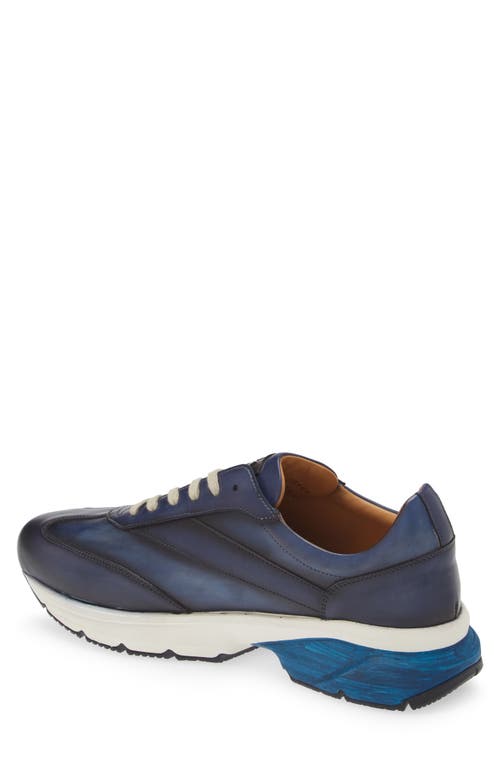 Mezlan Magico Sneaker In Navy/blue