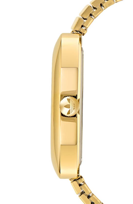 Adidas Originals Ao Bracelet Watch In Goldone