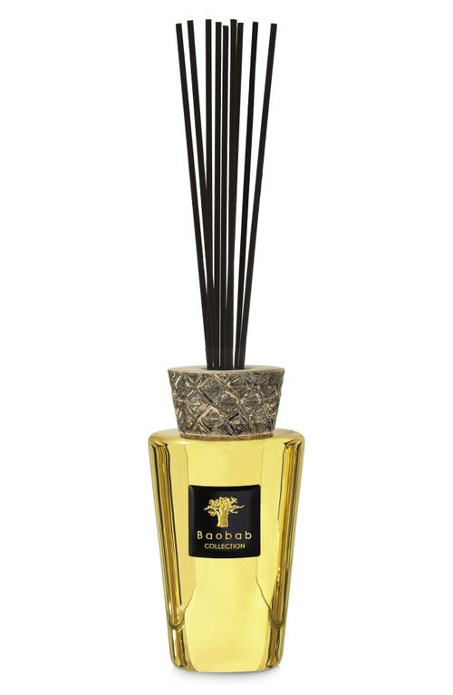 Baobab Collection Totem Aurum Mini Luxury Fragrance Diffuser in Shiny Gold 