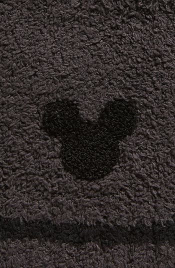 Barefoot Dreams CozyChic Disney Mickey Mouse Ears Adult Beanie - Cream