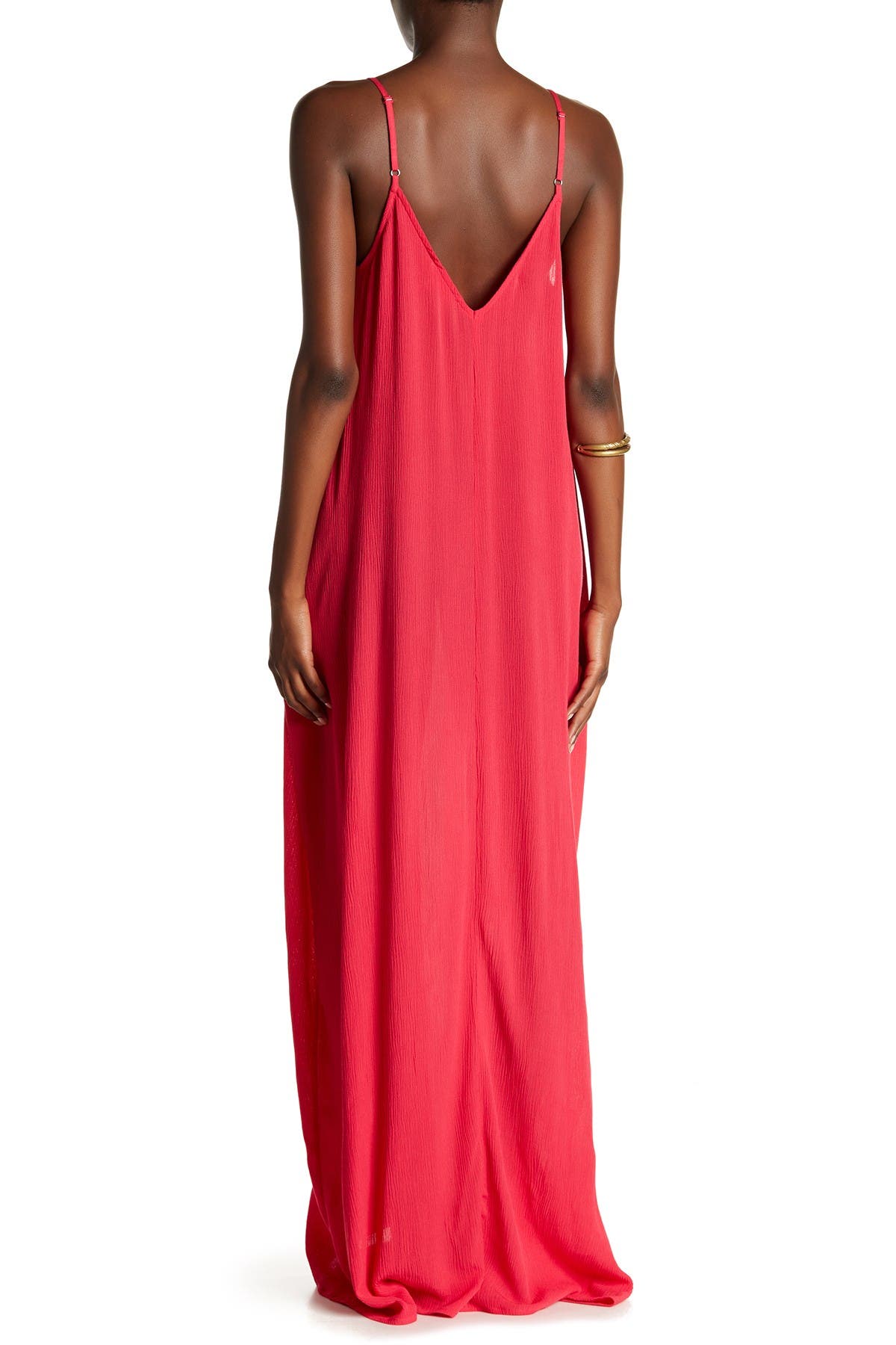 Love Stitch Gauze Maxi Dress Nordstrom Rack