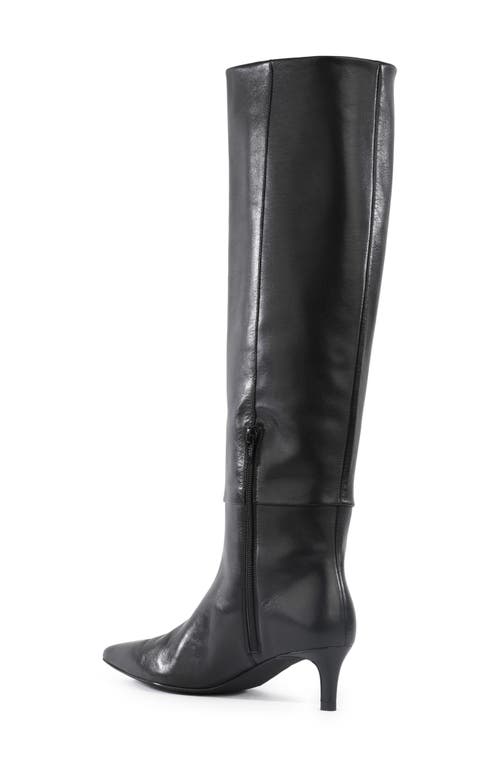 SEYCHELLES SEYCHELLES ROSE POINTED TOE OVER THE KNEE KITTEN HEEL BOOT
