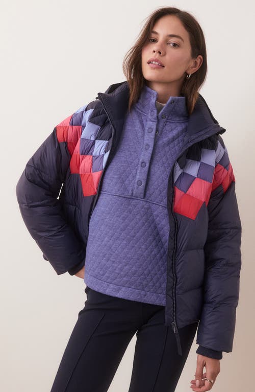 Marine Layer Archive Sierra Hooded Puffer Jacket In India Ink