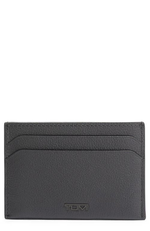 UPC 742315598048 product image for Tumi Leather Money Clip Card Case in Grey Texture at Nordstrom | upcitemdb.com