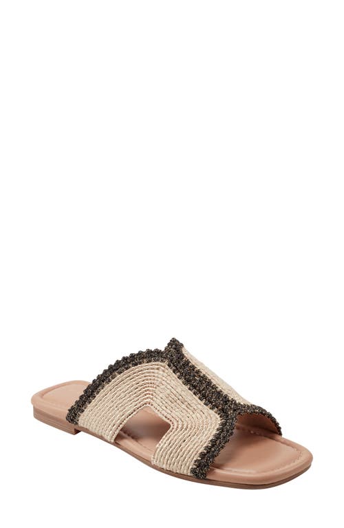 Shop Marc Fisher Ltd Nashie Slide Sandal In Medium Natural