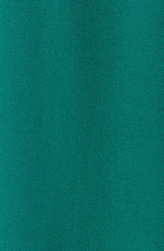 Treasure & Bond Long Sleeve Midi Dress In Green Heirloom