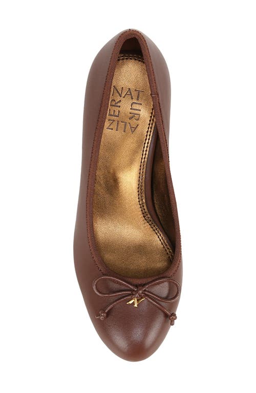 Shop Naturalizer Sienna Block Heel Pump In Soft Bronze