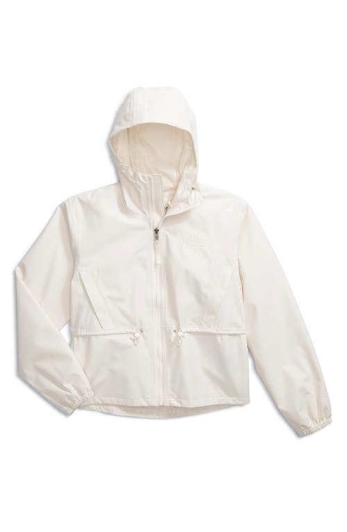 Shop The North Face Daybreak Water Repellent Hooded Jacket In White Dune