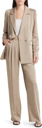 Favorite Daughter Side Zip Pleated Pants