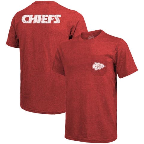 Patrick Mahomes Kansas City Chiefs Majestic Threads Vintage Player Name &  Number 3/4-Sleeve Fitted T-Shirt - Cream/Red