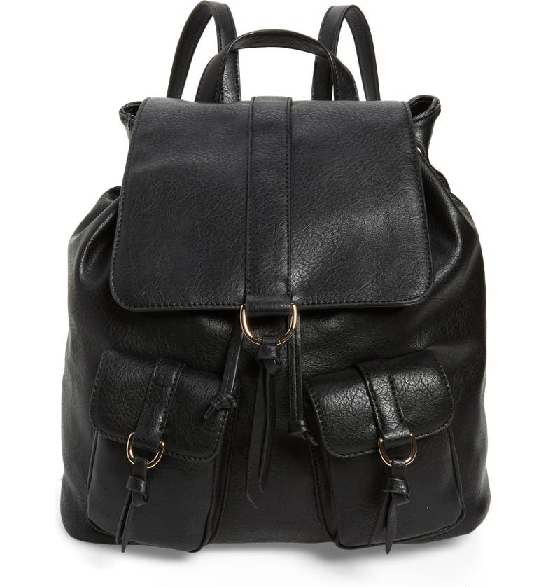 Sole Society Creda Faux Leather Backpack | Nordstrom