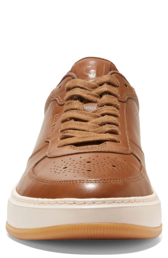 Cole Haan Grandpro Crossover Sneaker In British Tan Leather