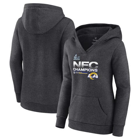 Fanatics Branded Women's Navy Denver Broncos Doubleface Slub Pullover Hoodie - Navy