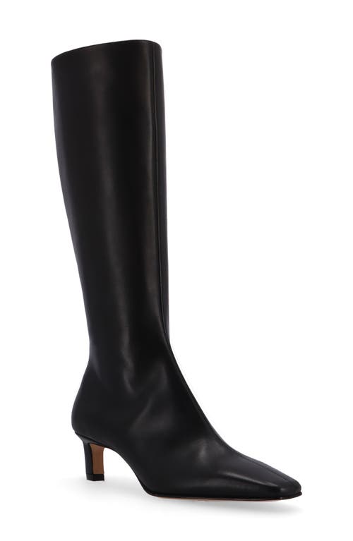 Shop Alohas Rory Knee High Boot In Black