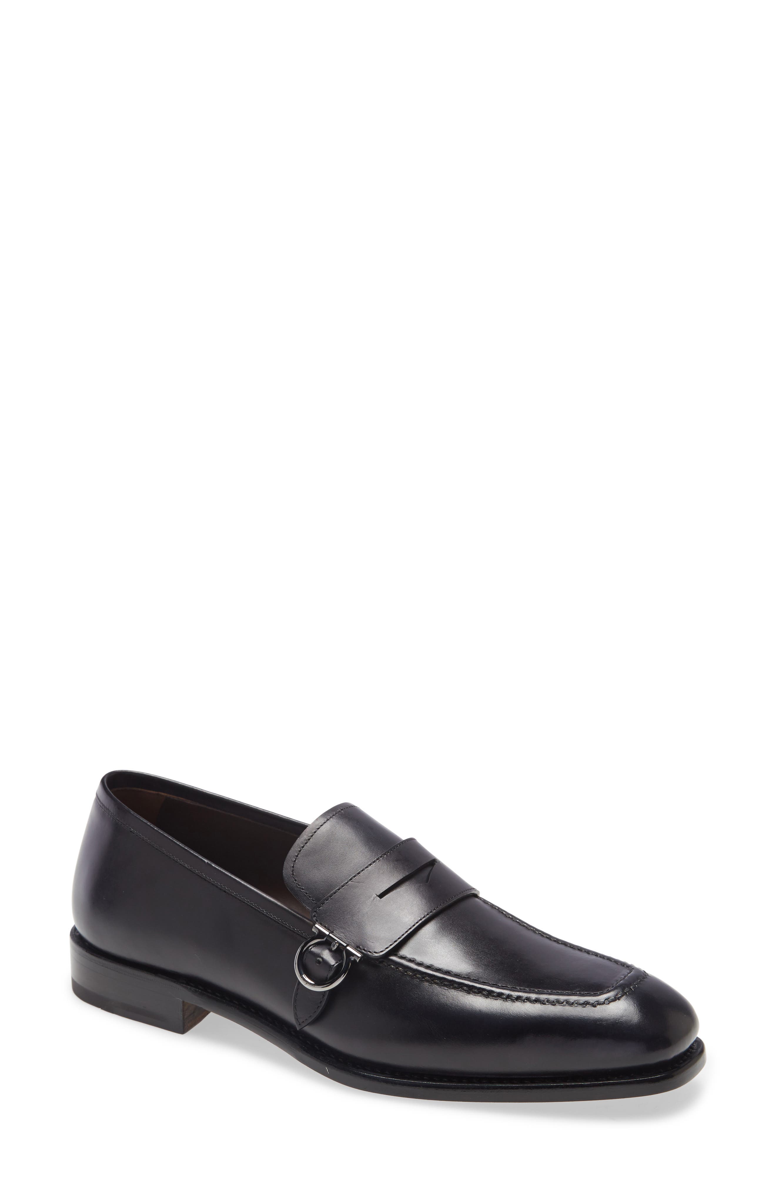 ferragamo patent leather loafers