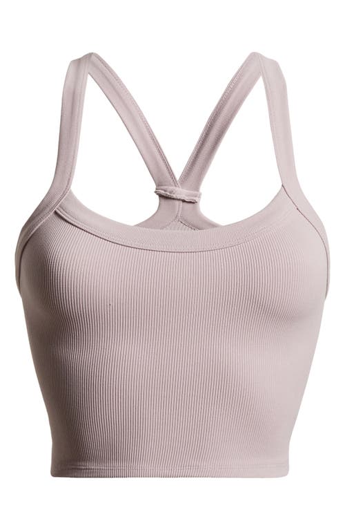 Shop Free People Fp Movement All Clear Rib Crop Camisole In Oyster