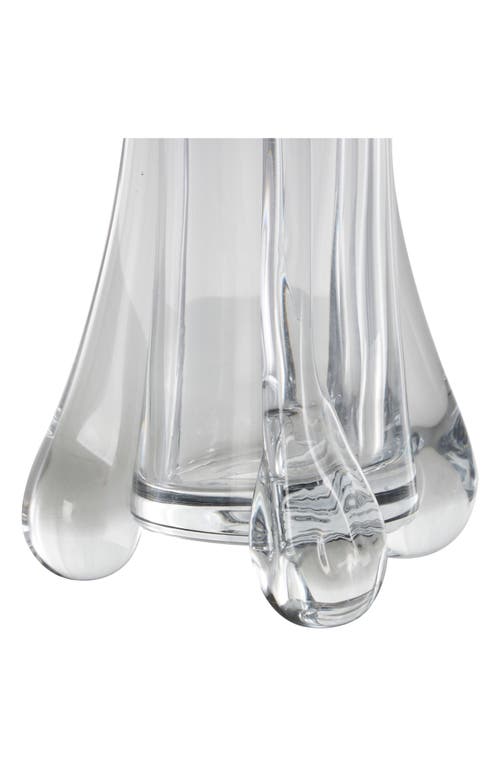 VIVIAN LUNE HOME VIVIAN LUNE HOME CLEAR GLASS VASE