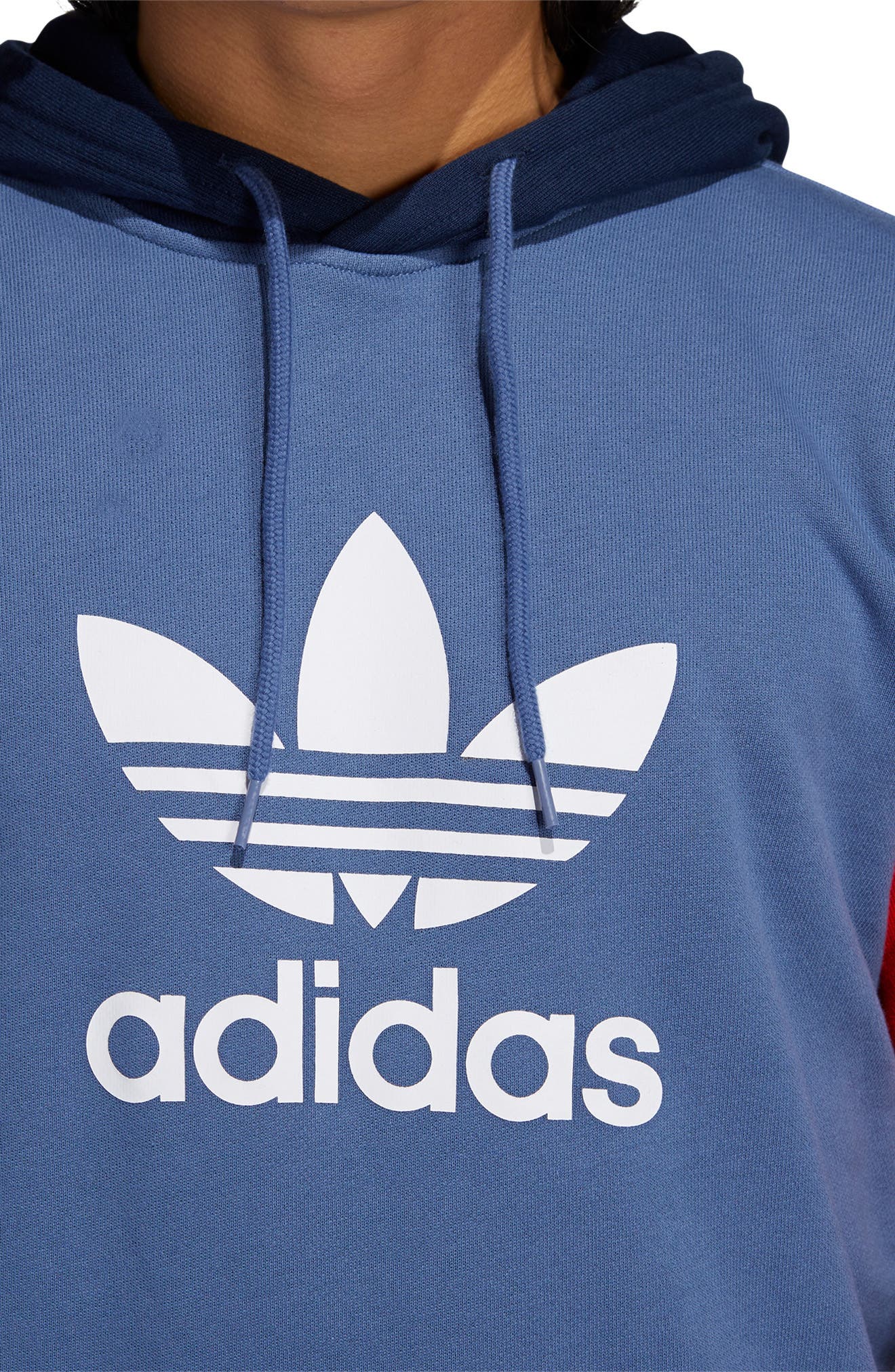adidas label sweat hoodie