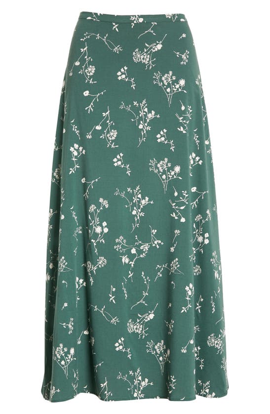 SAMSOE & SAMSOE ANDINA FLORAL MIDI SKIRT