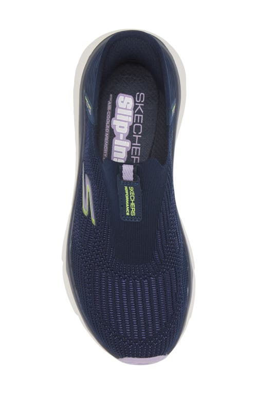 Shop Skechers Max Cushioning Elite™ Sneaker In Navy/lavender