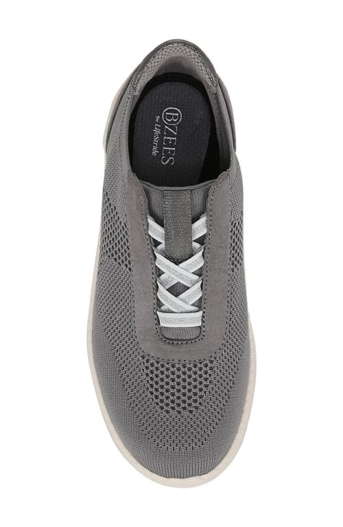 Bzees Wanderer Wedge Sneaker In Grey