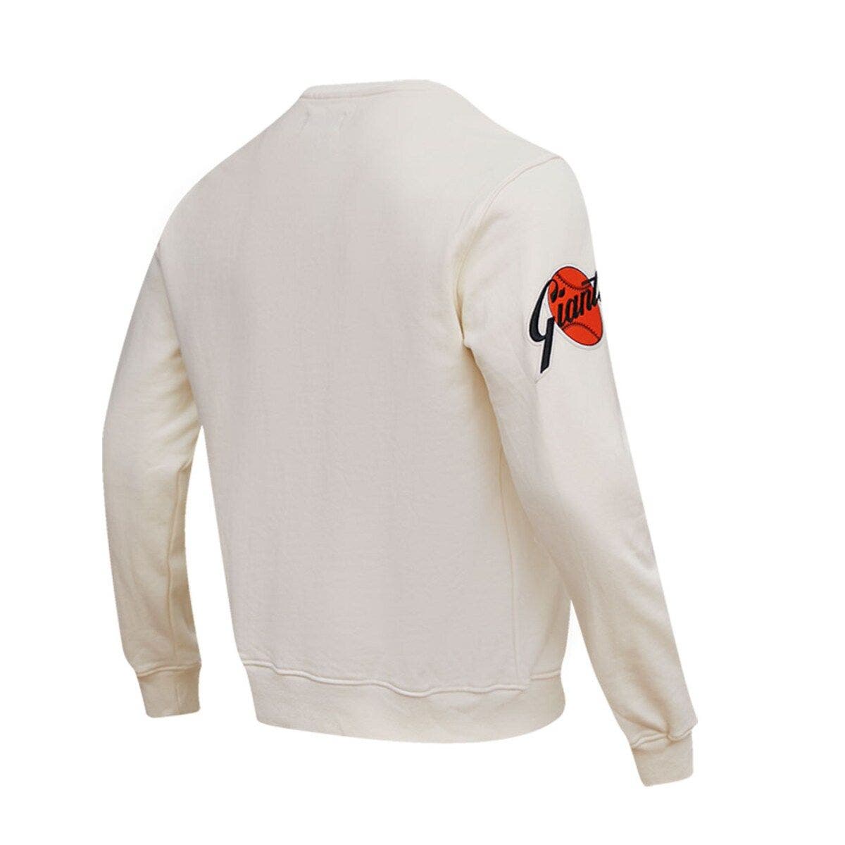 San Francisco Giants Pro Standard Cooperstown Collection Retro Old English  Pullover Sweatshirt - Cream