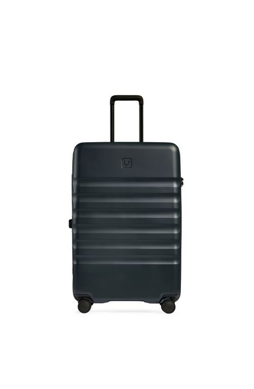 Antler Icon Stripe Large Suitcase In Indigo Blue