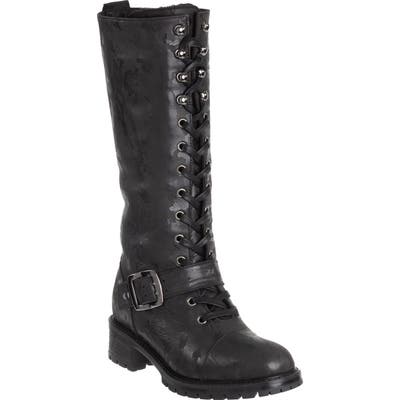 Ross & Snow Lorinda Genuine Shearling Lined Weatherproof Boot, Black