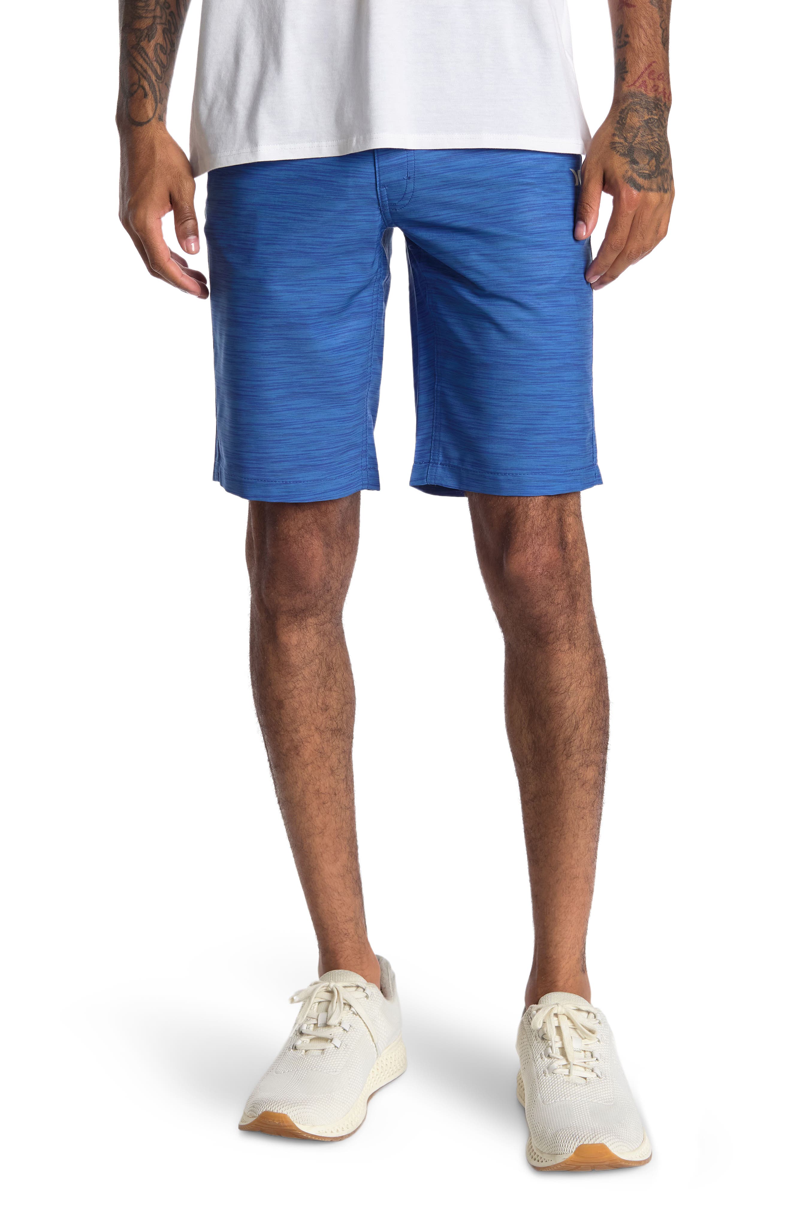 Hurley Hybrid Walk Shorts In Blue 