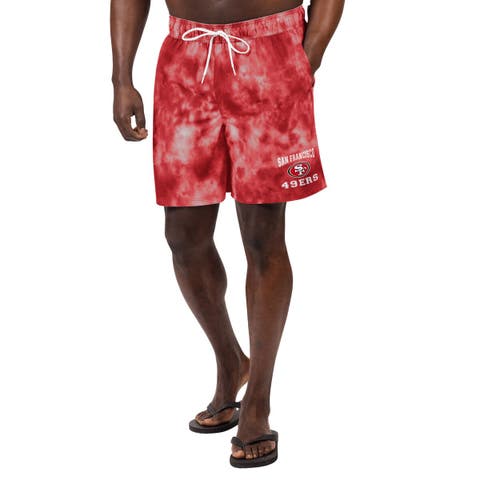 Crimson Red - Sustainably Made Men's swim trunks main image 1