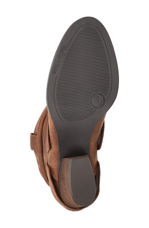 Bella Vita Women's Twyla Slouch Block Heel Ankle Boots In Tan