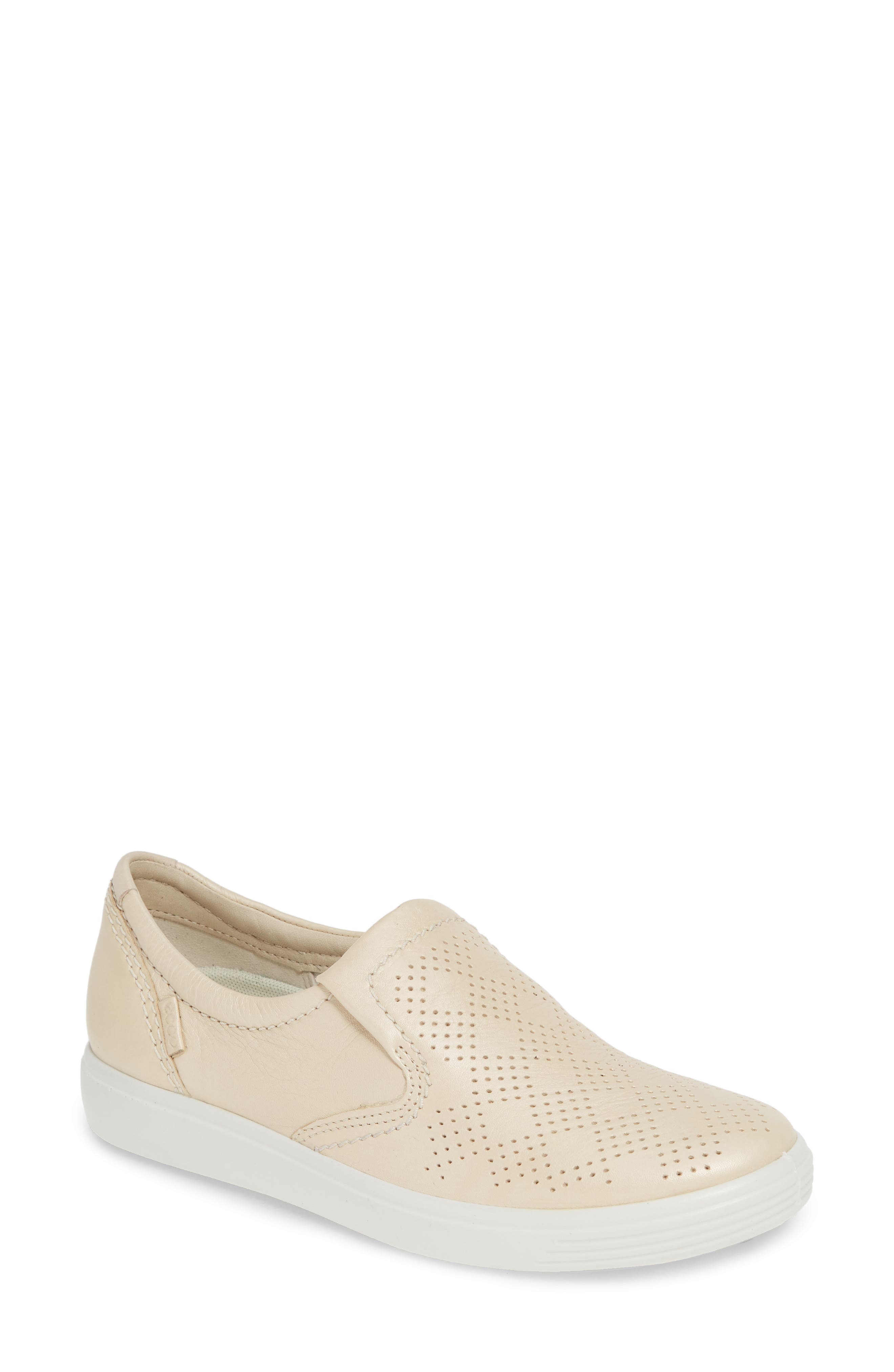 ecco soft slip on sneaker