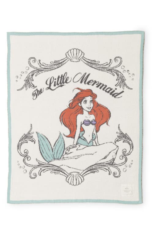 BAREFOOT DREAMS BAREFOOT DREAMS X DISNEY COZYCHIC® ARIEL THROW BLANKET