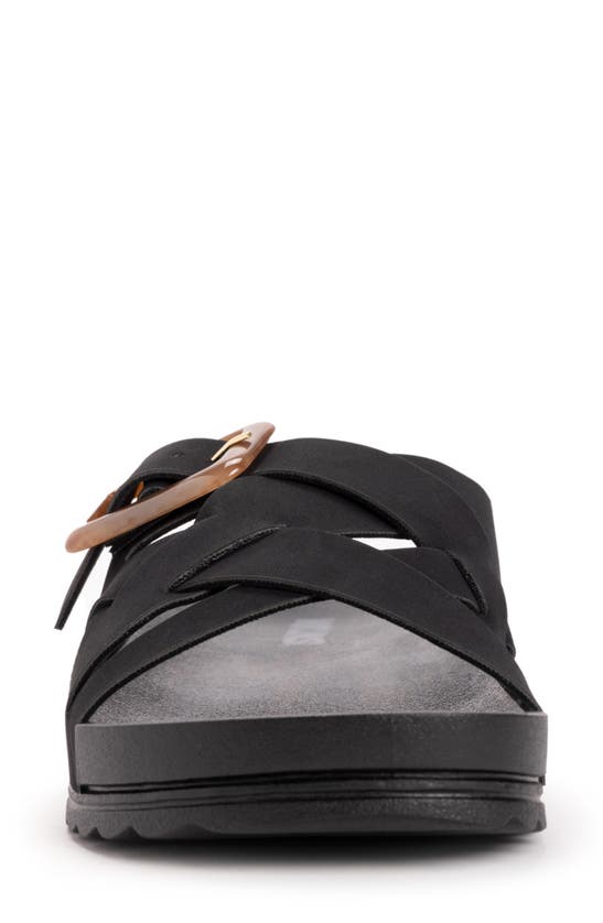 Shop Muk Luks Grand Shayna Slide Sandal In Black