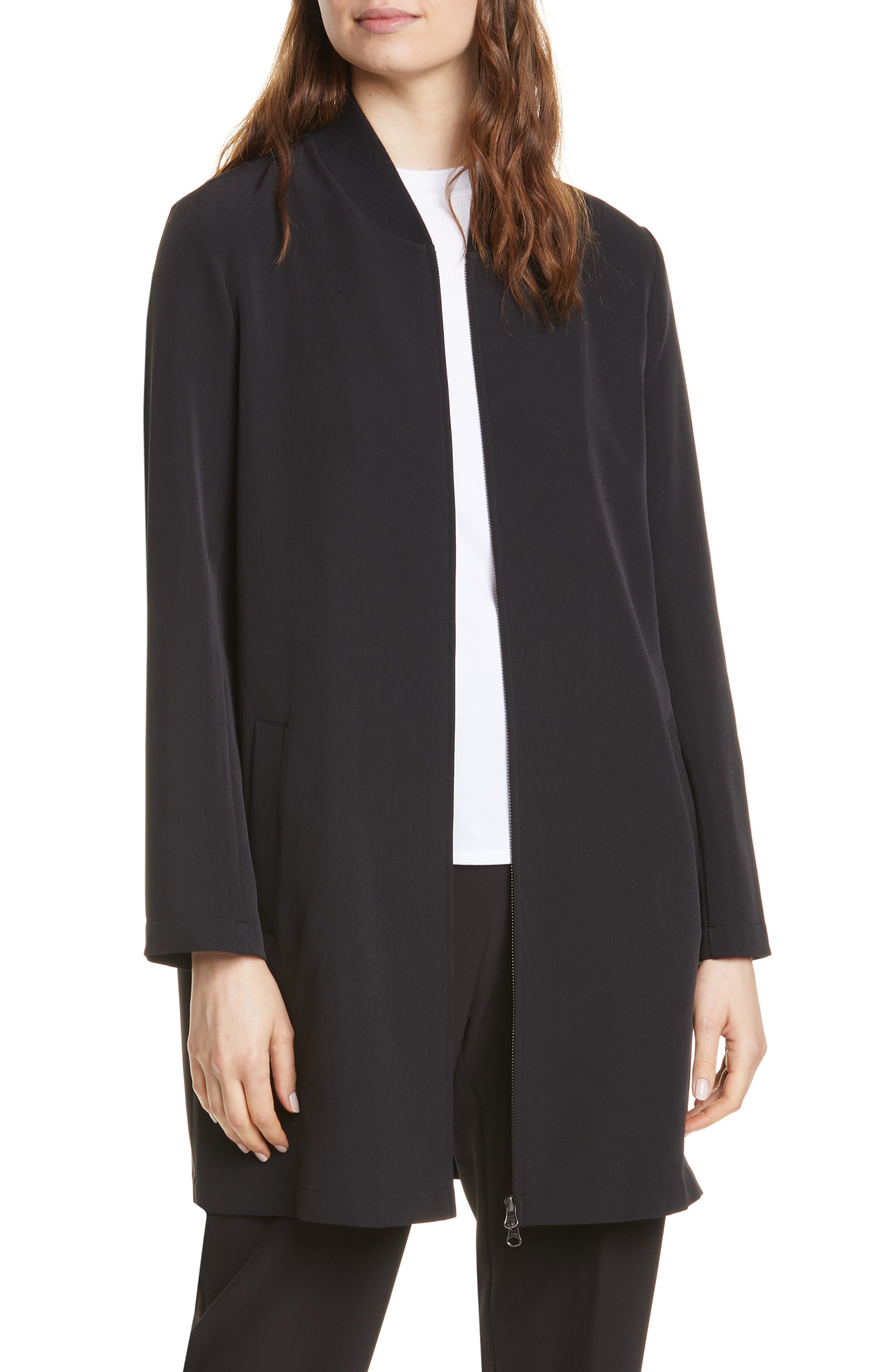 eileen fisher flight jacket