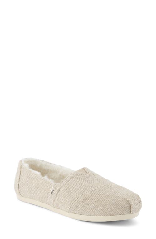 Shop Toms Alpargata Classic Slip-on In Natural