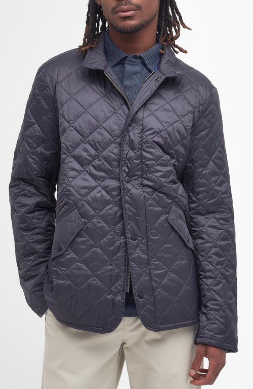 Barbour Flyweight Chelsea Quilted Jacket Navy at Nordstrom,