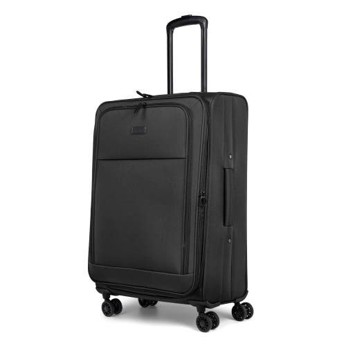 Shop Bugatti Reborn Softside Medium Luggage With Expansion In Black