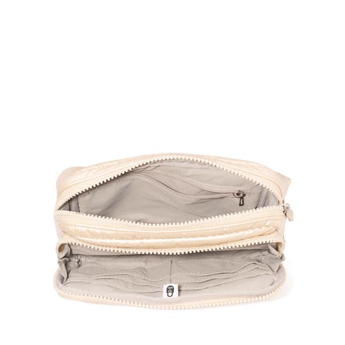 Shop Baggallini Modern Belt Bag Sling In Champagne Puff