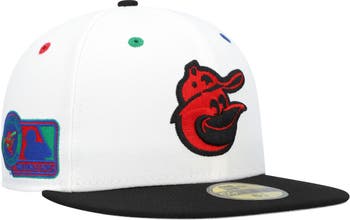 Men's New Era Black/Orange Baltimore Orioles Alternate 2 Authentic Collection On-Field Low Profile 59FIFTY Fitted Hat