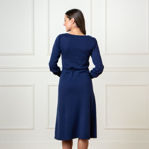 HOPE & HENRY ORGANIC POINTELLE SWEATER DRESS 