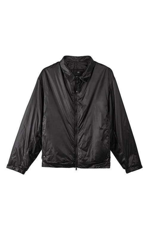 Shop Y-3 M Insulated Recycled Polyamide Ripstop Liner Jacket In Black