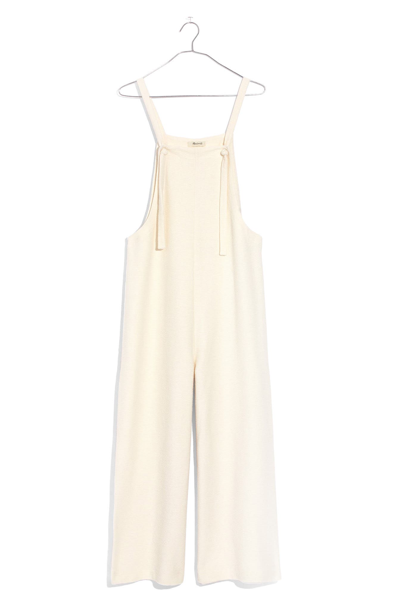 Madewell Tie Strap Knit Overalls Nordstrom