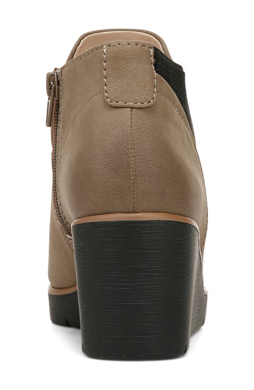 Soul Naturalizer Affirm Womens Faux Leather Ankle Booties In Taupe Faux Leather