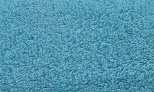 Brooks Brothers Set Of 4 Double Face Turkish Cotton Washcloths In White Seaglass