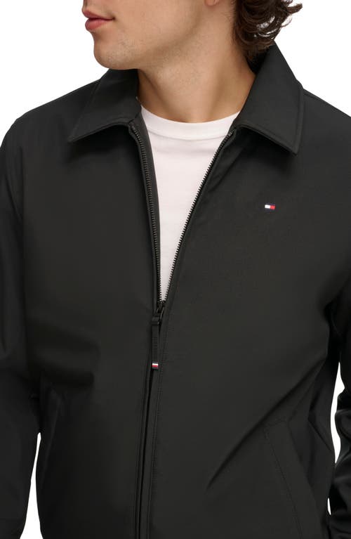 Tommy Hilfiger Black Polyester Men Jacket In Black