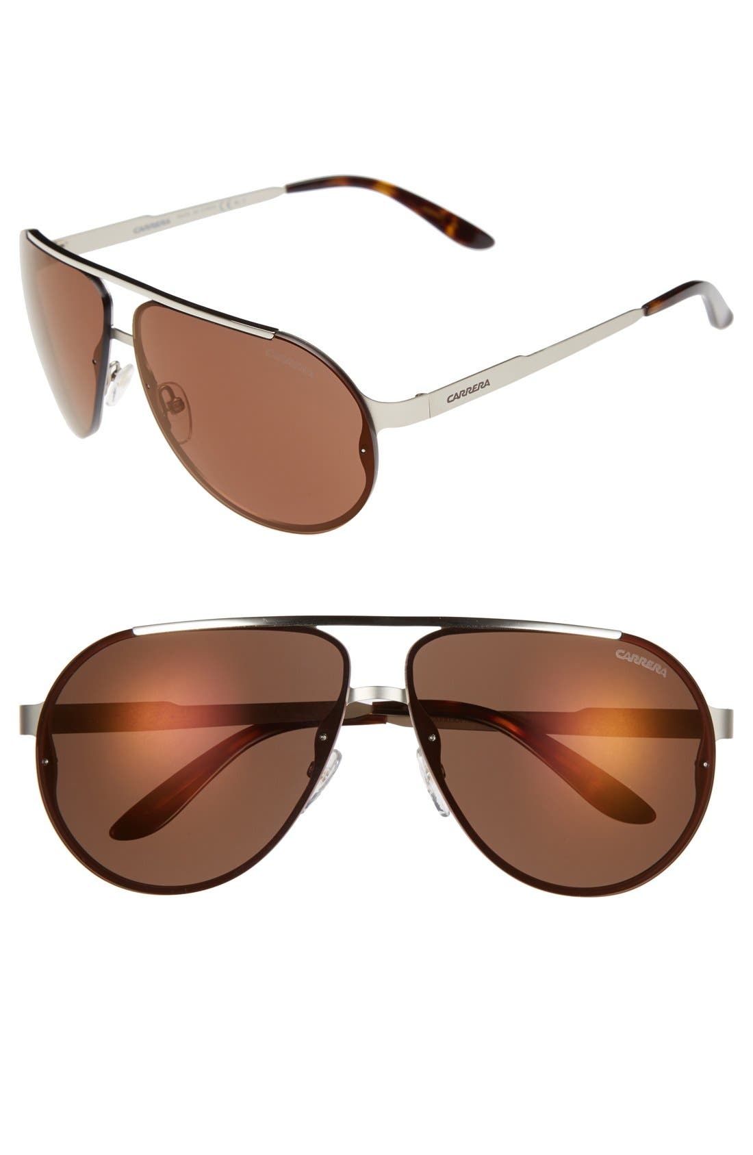 Carrera Eyewear 65mm Aviator Sunglasses Nordstrom